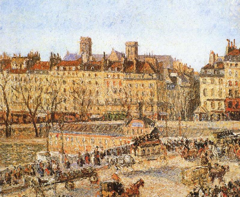 Camille Pissarro Bank on the afternoon of china oil painting image